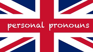 Personalpronomen auf Englisch personal pronouns [upl. by Xam]