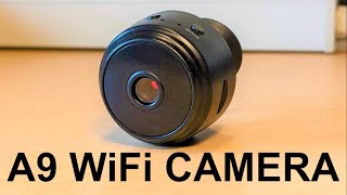 A9 Mini WiFi Camera Review [upl. by Cornia223]