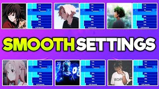 Smooth Controller Settings Fortnite [upl. by Mackenie]