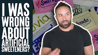 I Was WRONG About Artificial Sweeteners  Educational Video  Biolayne [upl. by Eelir]