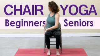 Gentle Chair Yoga for Seniors and Beginners 18 Minutes [upl. by Lougheed463]