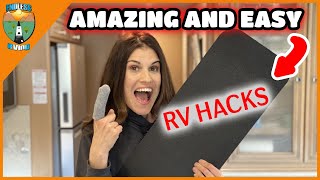 Amazing RV Hacks That Are Easy And Affordable [upl. by Kalin]