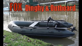 FOX Inflatable Boat and 65lb Electric Motor [upl. by Hareemas]