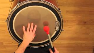 1 Surdo  Rio Samba  Basic Pattern [upl. by Miuqaoj]