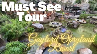 Gaylord Opryland Resort Full Tour  Nashville Tennessee [upl. by Cloris]