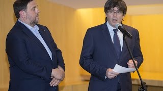 Carles Puigdemont habla en el ayuntamiento de Madrid de la independencia de Cataluña [upl. by Link]