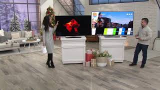 LG 55quot65quot OLED 4K Ultra HD Smart TV with App Pack on QVC [upl. by Eydnarb650]