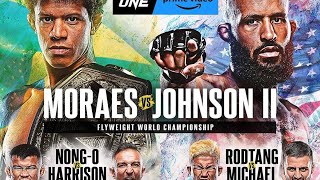 Moraes vs Johnson 2️⃣TKO highlight‼️ [upl. by Vikky]