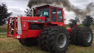 Massey Ferguson 4840 sound V8 [upl. by Nielsen]