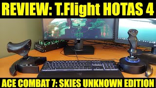 Review Thrustmaster TFlight HOTAS 4 [upl. by Lerrej404]