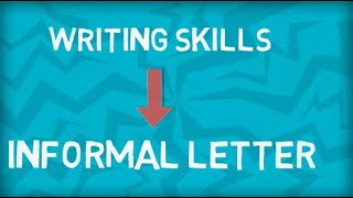 Informal Letter  How to write an Informal Letter  Format  Example [upl. by Brinna]