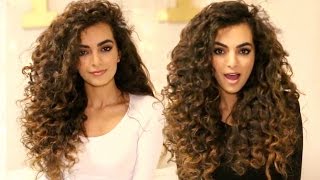 HEATLESS Curls For Long Hair Tutorial [upl. by Matti]