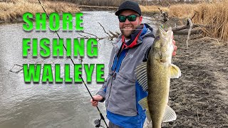 Shore Fishing Walleye Tactics [upl. by Carrol]