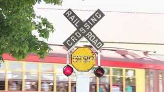 Illinois Railway Museums Railroad Crossing Signals [upl. by Efron]