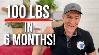 How To Lose 100 Lbs In 6 Months [upl. by Atahs]