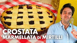 Crostata ai mirtilli MARMELLATA 25 [upl. by Keefer994]