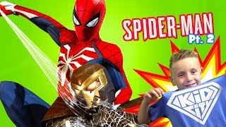 Lets play Marvels SpiderMan 2  New KidCity Gear  KCity [upl. by Alyakam]