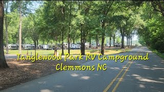 Tanglewood Park RV Campground  Clemmons NC [upl. by Komsa]