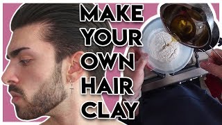 How To Make Your Own Hair Clay [upl. by Demeyer663]