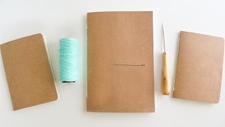 Cómo hacer un cuaderno sencillo Tutorial de Cuadernillo [upl. by Scandura]