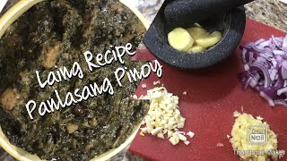 Laing Recipe  Panlasang Pinoy  Taro leaves [upl. by Curren]