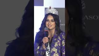 Beautiful Speech  Harnaaz Sandhu Miss Universe 2021 [upl. by Leshia]