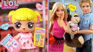 Barbie LOL Baby Goldie Love Story  Omg Dolls Wedding Video [upl. by Assirak]