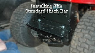 The Cyclone Rake Standard Hitch Installation  Lawn Vacuum [upl. by Colwen]