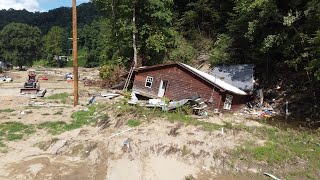 Lost Creek  Breathitt KY  Flood Damage 2022 [upl. by Aimek932]