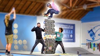 THE HIGHEST OLLIE IN HISTORY CHALLENGE [upl. by Suiramaj606]