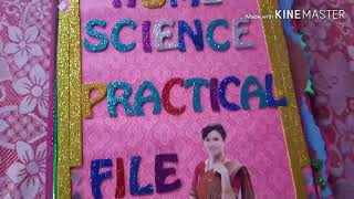 Home science practical file class 12th [upl. by Luhem]