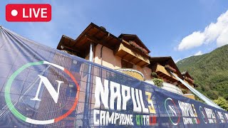 Napoli a Dimaro 🔴 Larrivo della squadra in DIRETTA su CalcioNapoli24 [upl. by Elvira]