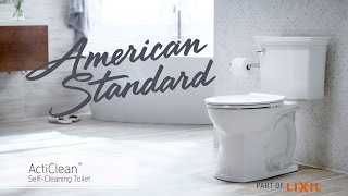 ActiClean SelfCleaning Toilet from American Standard – Features amp Benefits [upl. by Sakhuja]