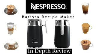 Nespresso Barista Milk Frother In Depth Review [upl. by Alethia]