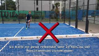 Les règles du Padel [upl. by Raphael]