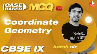 Coordinate Geometry Class 9 CaseBased MCQs  CBSE Class 9 Math Chapter 3 Term 1 Exam Vedantu [upl. by Stringer]