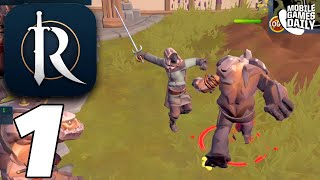 RUNESCAPE MOBILE Gameplay Walkthrough Part 1  Tutorial iOS Android [upl. by Januisz]