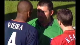 Patrick Vieira vs Roy Keane  200203 FA Cup  All touches [upl. by Wally]