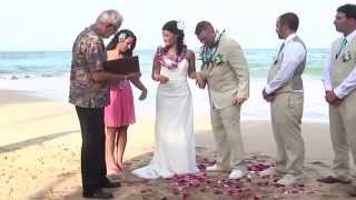 Kauai Wedding at Lydgate Beach [upl. by Niowtna]