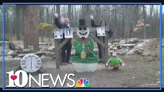 A surprise from the Snowman Cam in Gaylord Michigan [upl. by Yesdnyl349]