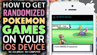 How to Get Randomized NDS Pokemon Games on your iOS Device NO COMPUTER NO JAILBREAK [upl. by Naz228]