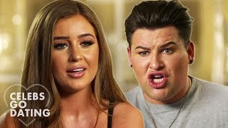 Love Islands Georgia Steel GRILLED About Relationship Status  Celebs Go Dating [upl. by Aihsila3]