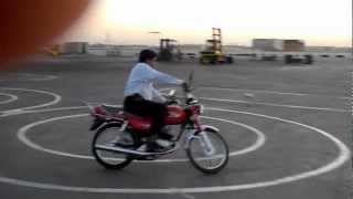 Motorcycle Skills Tests in Abu Dhabi UAE [upl. by Nema689]