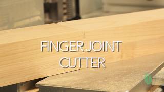 Finger Joint Cutter  Setup amp Demonstration [upl. by Eiboh]