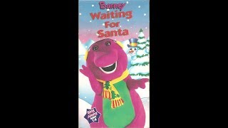 Barney Waiting for Santa 1995 VHS [upl. by Saretta]