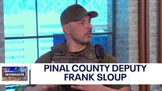 Pinal County Sheriff Deputy Frank Sloup  Newsmaker [upl. by Pouncey]