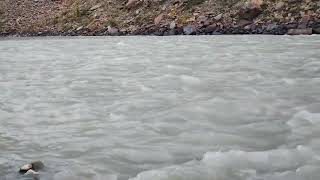 Bhaga river in Jispa Himachal Pradesh 03Oct2024 [upl. by Bullion413]