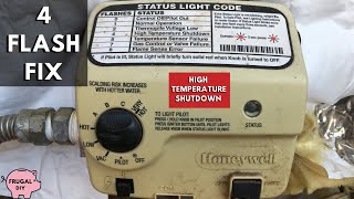 Honeywell Gas Valve 4 Flash FIX  High Temp Shutdown [upl. by Patnode]