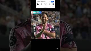 Inter Miami Vs Sporting KC💨 intermiami sportingkc football Messi suarez sortvideo foryou✩ [upl. by Asilaj]