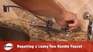 Repairing a Leaky Two Handle Faucet [upl. by Loresz]